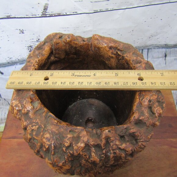 1975 Jason Christoble Wizard Tree Trunk Candle Holder - Picture 12 of 13